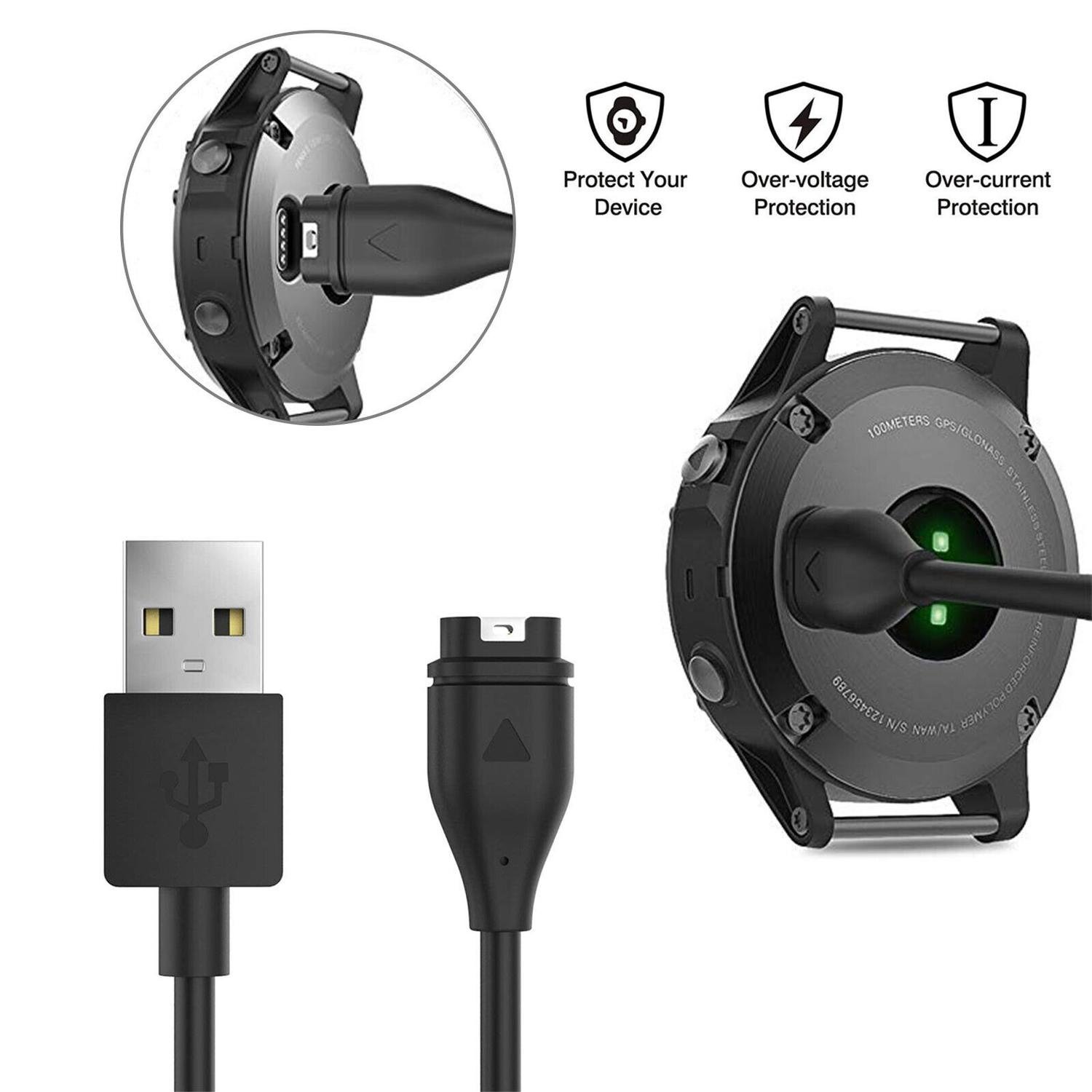 Garmin Klockor Laddare Snabbladdare Universal Garmin Klockor Laddare Snabbladdare Universal