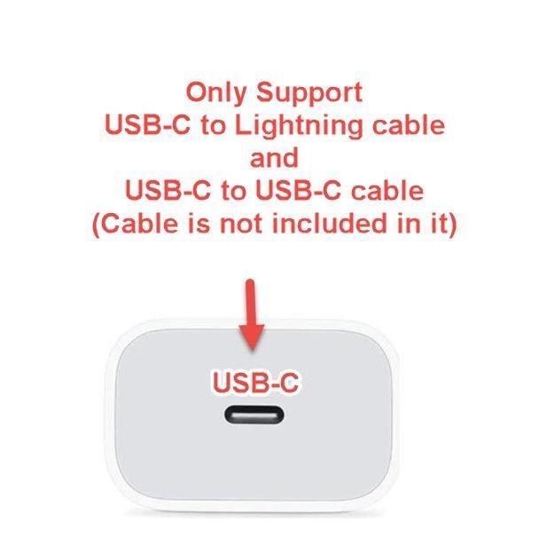 20W Snabbladdare för iPhone 11/12/13 strömadapter USB-C 20W Snabbladdare för iPhone 11/12/13 strömadapter USB-C