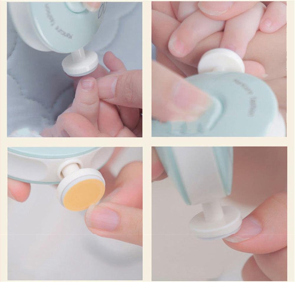 Baby nageltrimmer - nagelfilssats med 6 ersättningsdynor Baby nageltrimmer - nagelfilssats med 6 ersättningsdynor