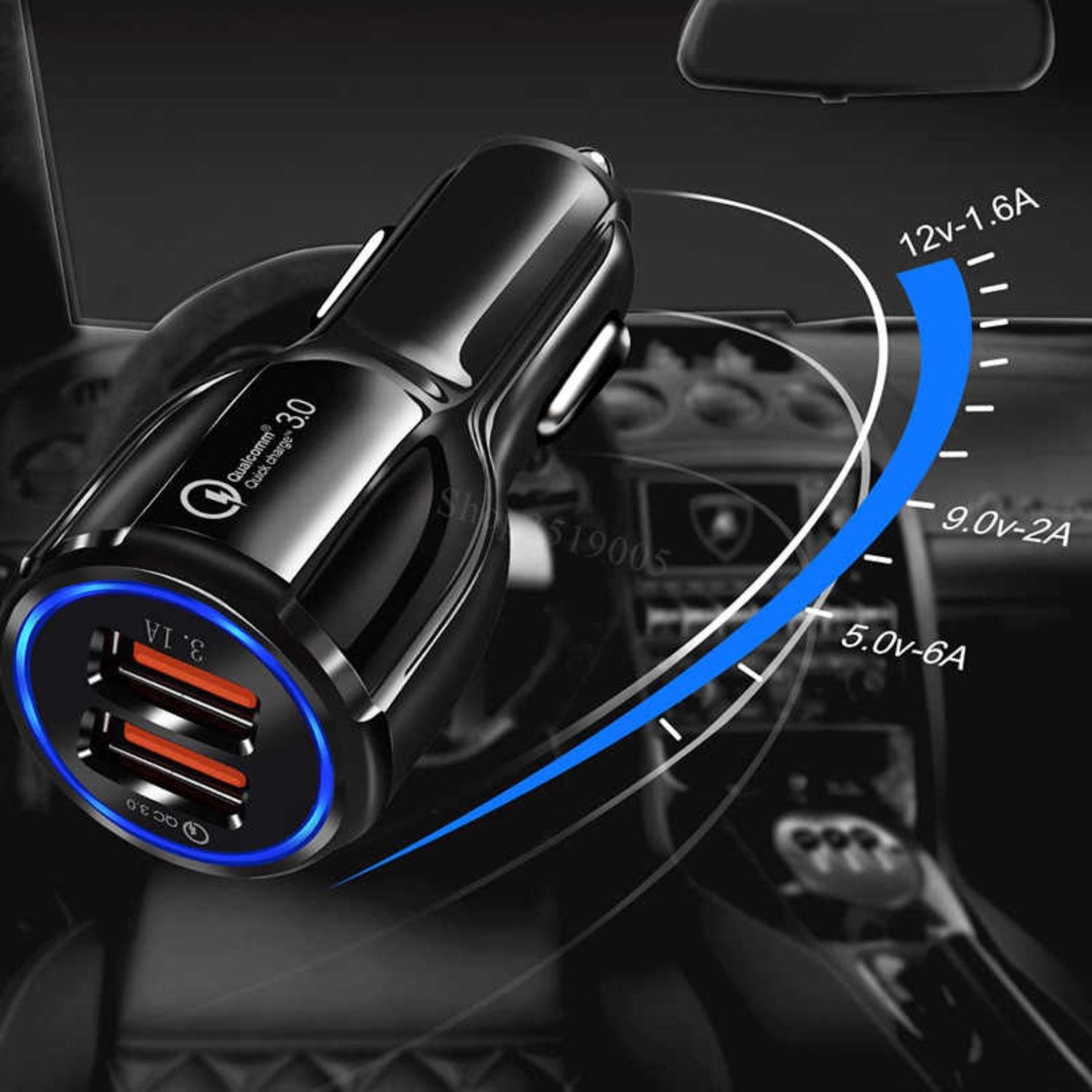 Billaddare Fast Charge 3.0 iOS/Android 35W Billaddare Fast Charge 3.0 iOS/Android 35W