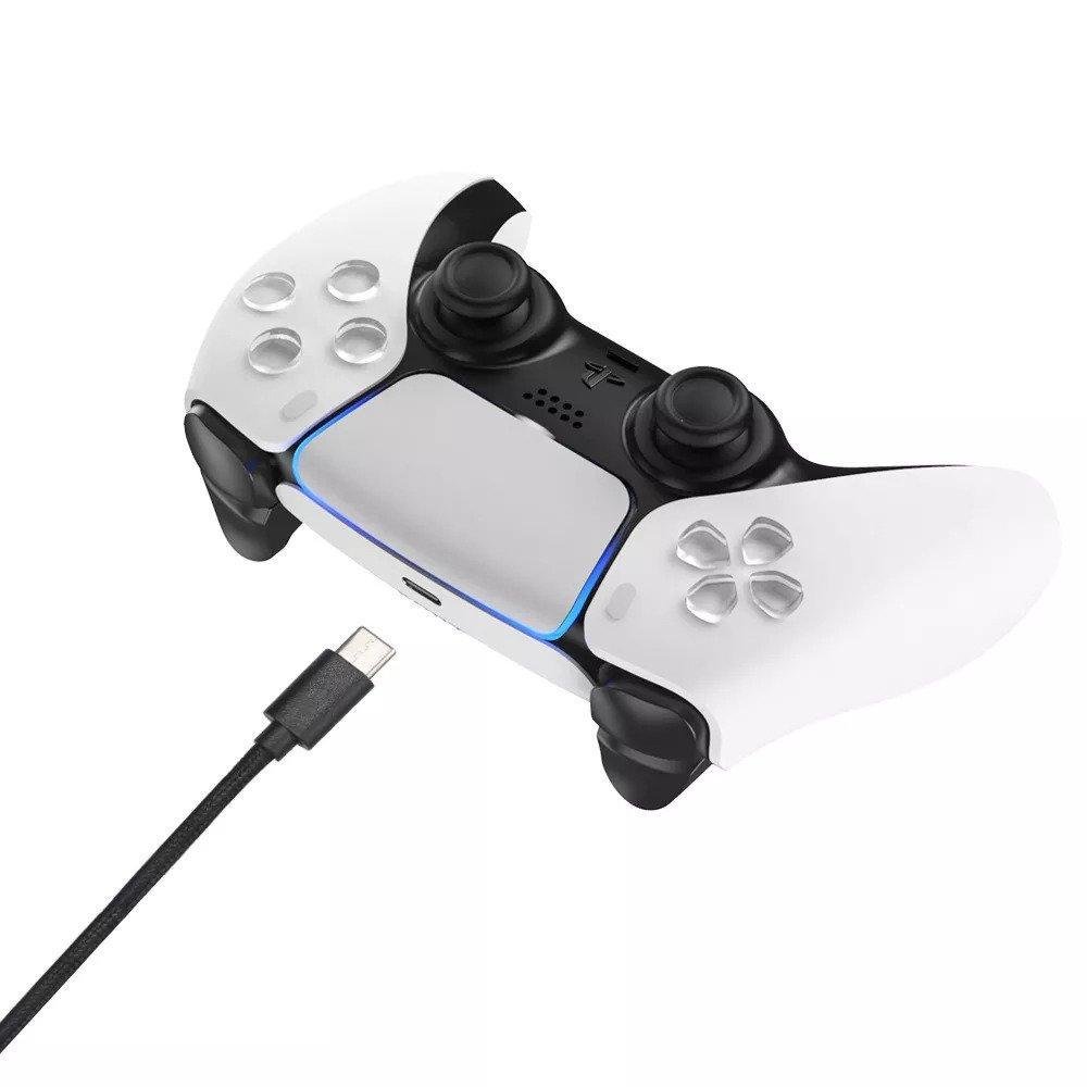 2-Pack 3M PS5 / Playstation 5  Laddkabel För handkontroll 2-Pack 3M PS5 / Playstation 5 Laddkabel För handkontroll