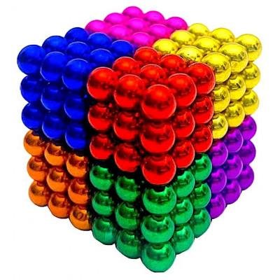 Neocube magnetkulor - 216 stycken multifärg 8 färger Neocube magnetkulor - 216 stycken multifärg 8 färger