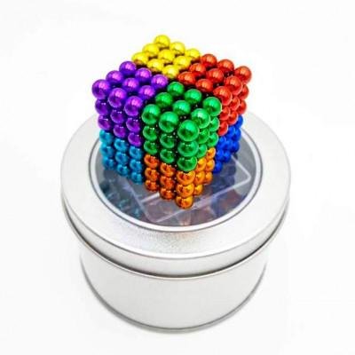 Neocube magnetkulor - 216 stycken multifärg 8 färger Neocube magnetkulor - 216 stycken multifärg 8 färger