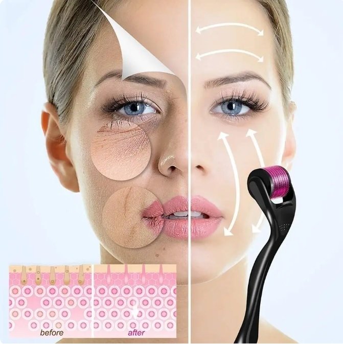 Derma roller för hudvård och kroppsbehandling Derma roller för hudvård och kroppsbehandling