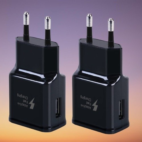 2-Pack snabb USB-laddningsadapter för Samsung iPhone Universal 2-Pack snabb USB-laddningsadapter för Samsung iPhone Universal