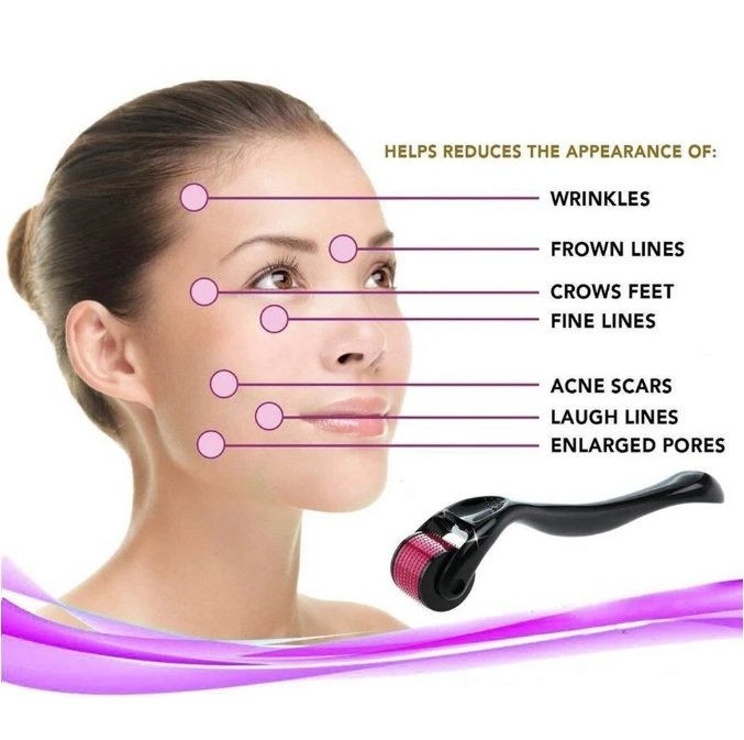 Derma roller för hudvård och kroppsbehandling Derma roller för hudvård och kroppsbehandling