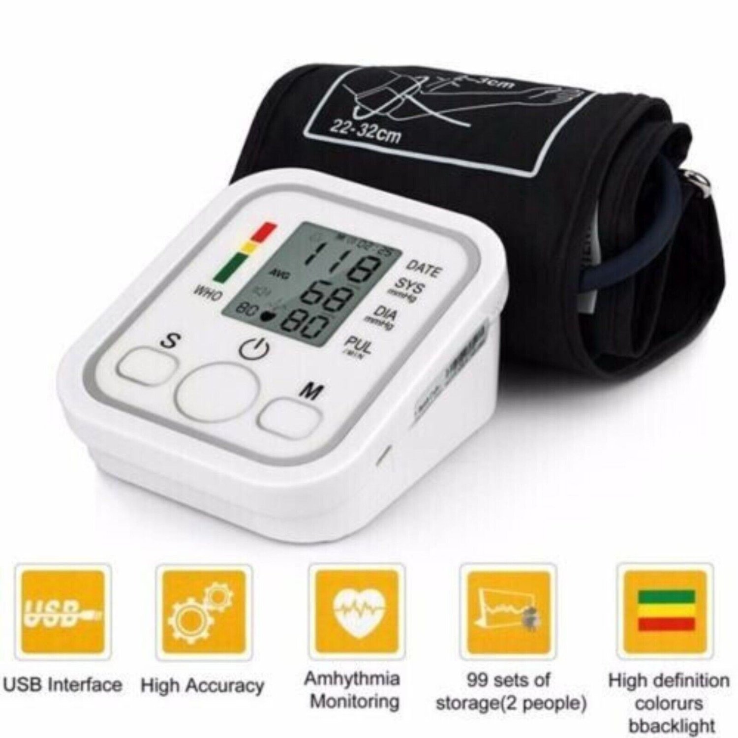 Armblodtrycksmätare Automatisk Armblodtrycksmätare Automatisk
