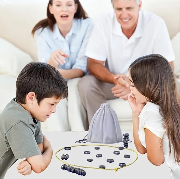 Magnetiska Färdighets Spel – Magnetstenar, Festspel för Familj eller Vänner , För 1 till 4 Spelare, IQ-Spel Magnetiska Färdighets Spel – Magnetstenar, Festspel för Familj eller Vänner , För 1 till 4 Spelare, IQ-Spel