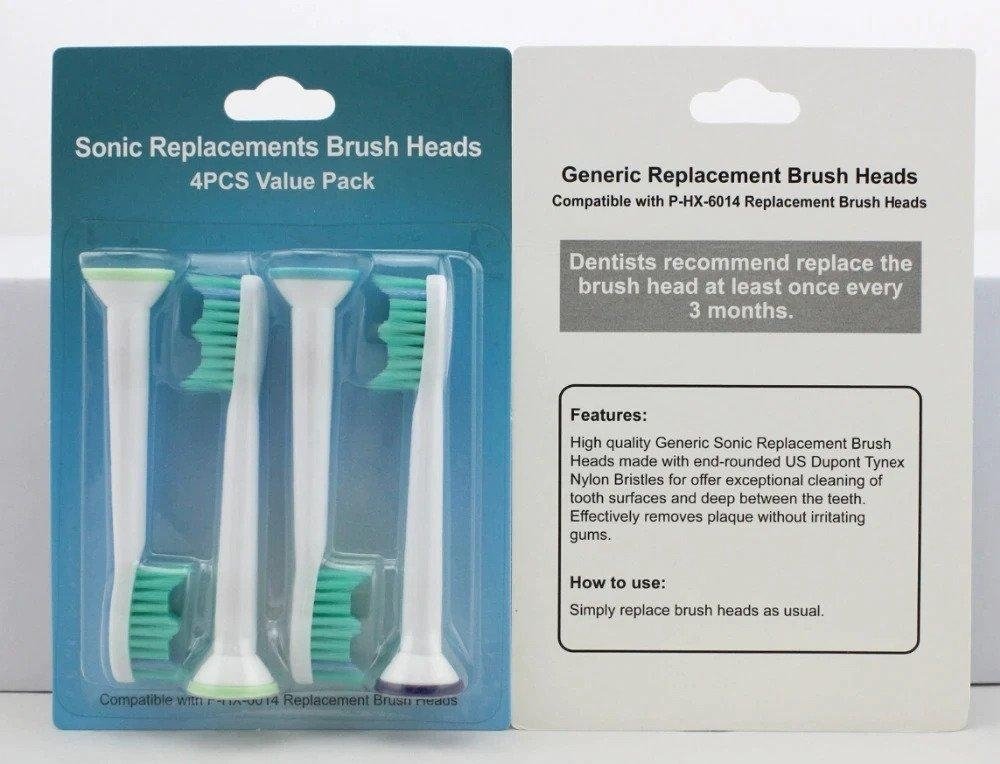 4-pack Philips-P-HX-6014 Tandborsthuvuden 4-pack Philips-P-HX-6014 Tandborsthuvuden