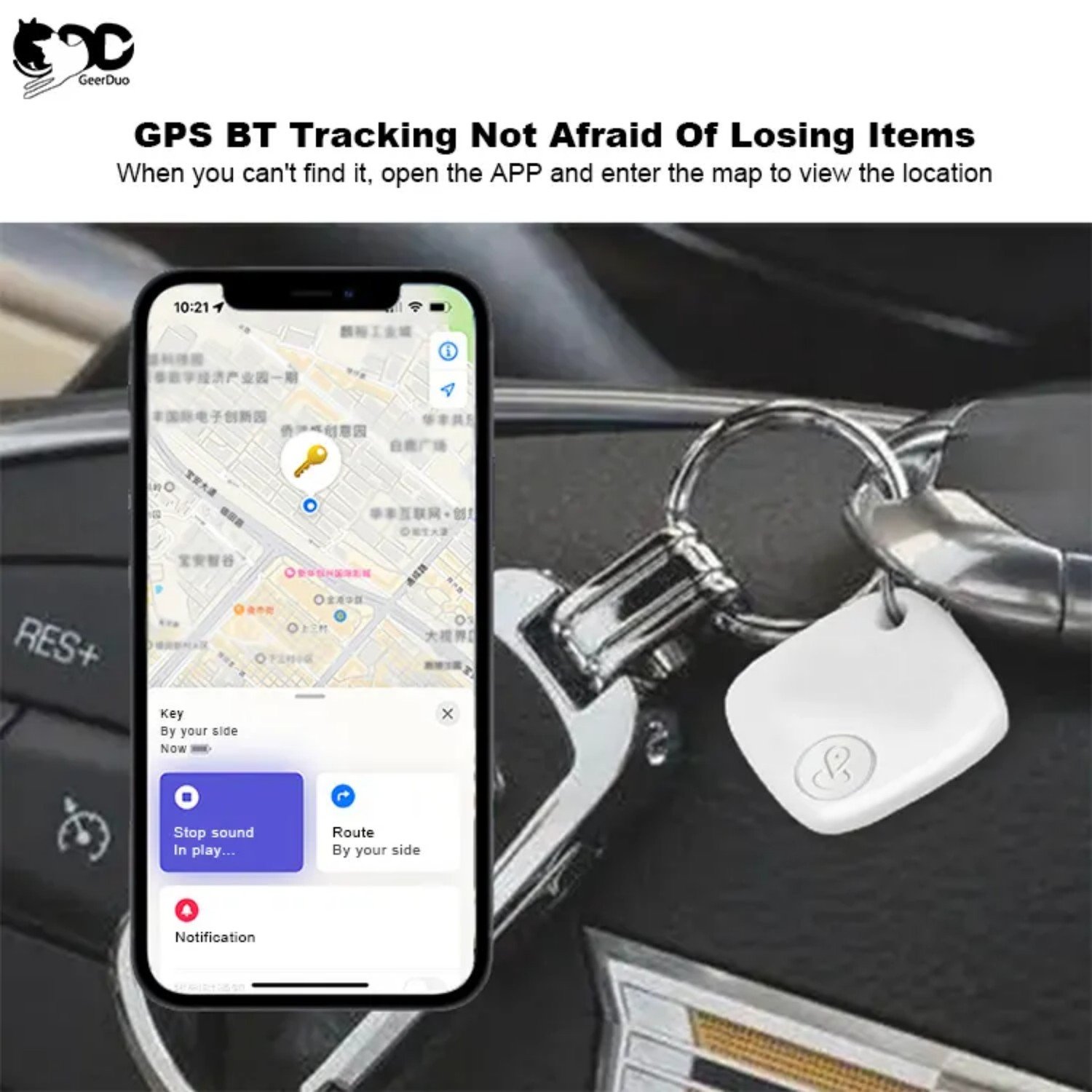 GPS Tracker Apple-find-my IP65 Vattentät för telefon, plånbok, nyckel, barn, husdjur Vit GPS Tracker Apple-find-my IP65 Vattentät för telefon, plånbok, nyckel, barn, husdjur Vit