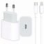 20W USB-C iPad Snabbladdare – Strömadapter med Kabel (1m)