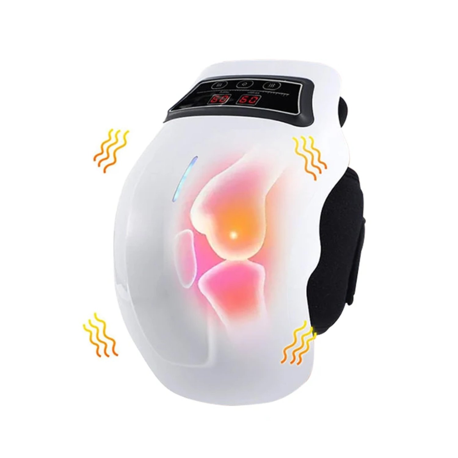 Trådlös Knämassager med Infraröd Värme Lindra smärt Trådlös Knämassager med Infraröd Värme Lindra smärt