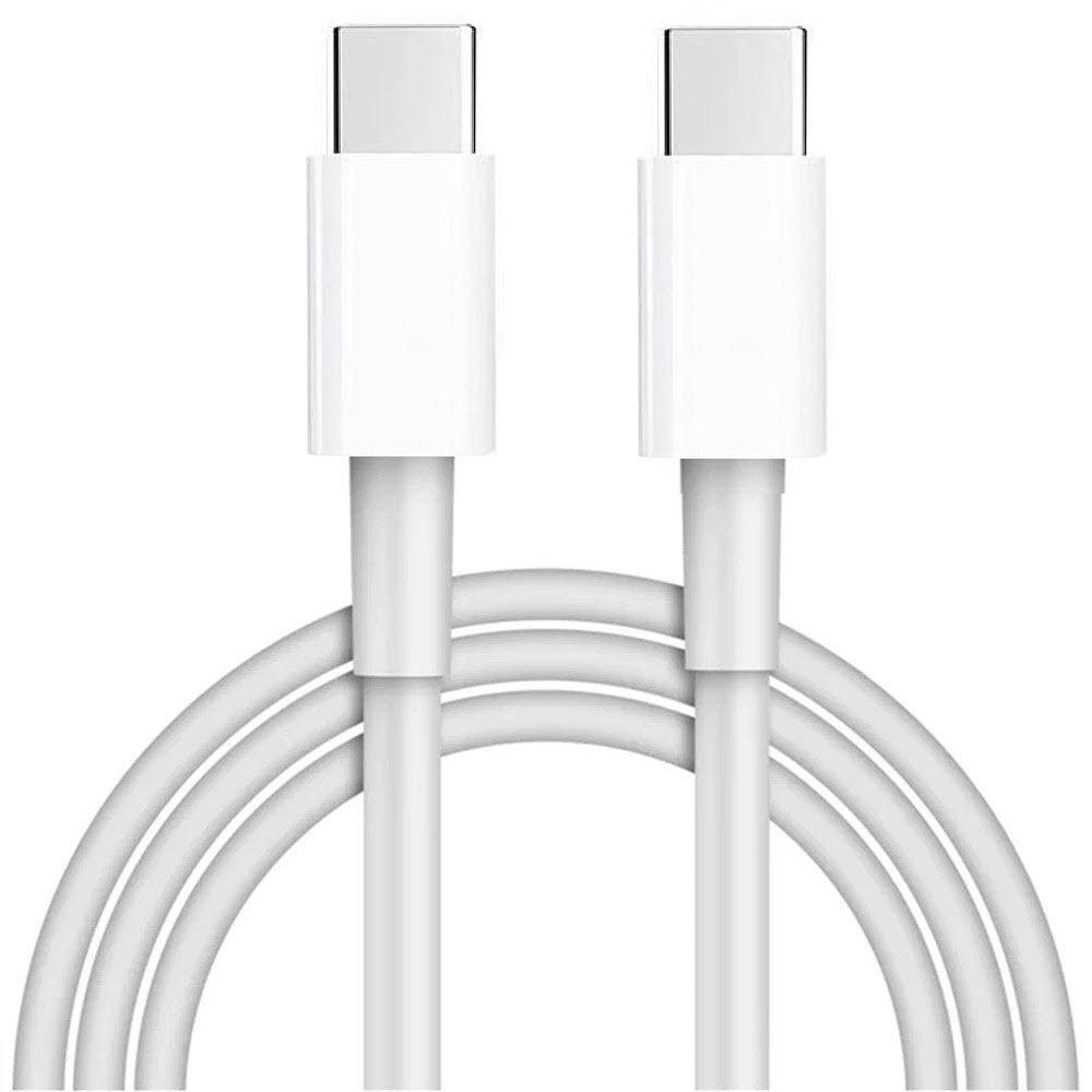 2 Pack 2m  iPhone 15 / 16 / 17 Laddare USB-C To USB-C Kabel Vit 2 Pack 2m iPhone 15 / 16 / 17 Laddare USB-C To USB-C Kabel Vit