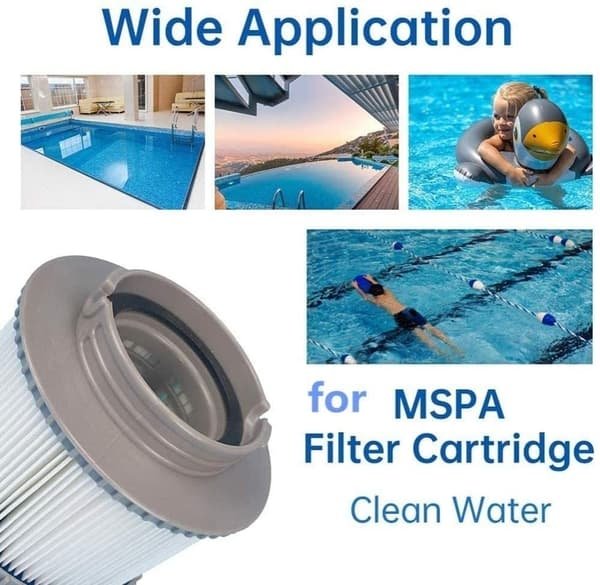 Poolfilter för MSPA Uppblåsbara Pooler FD2089 4-pack Poolfilter för MSPA Uppblåsbara Pooler FD2089 4-pack