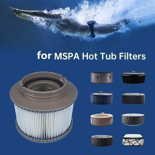 Poolfilter för MSPA Uppblåsbara Pooler FD2089 4-pack Poolfilter för MSPA Uppblåsbara Pooler FD2089 4-pack