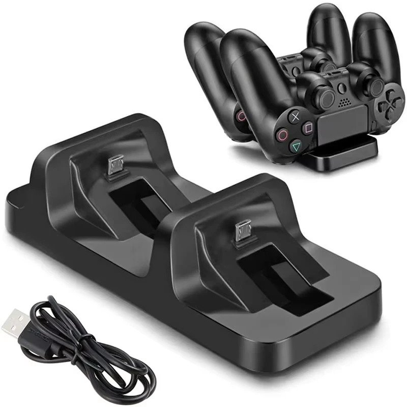 Dubbel laddningsstation för PS4-handkontroller