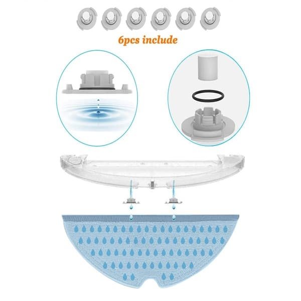 Tillbehörssats Xiaomi Roborock S5 Max/S50/S51/S55/S5/S60/S65/S6/S6 Pure/S6 MAXV – 22 delar Tillbehörssats Xiaomi Roborock S5 Max/S50/S51/S55/S5/S60/S65/S6/S6 Pure/S6 MAXV – 22 delar