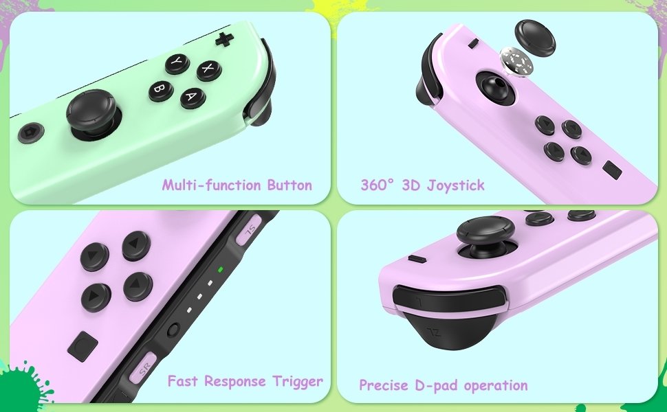 Handkontroll Kompatibel med Nintendo Switch / Switch OLED Handkontroll Kompatibel med Nintendo Switch / Switch OLED