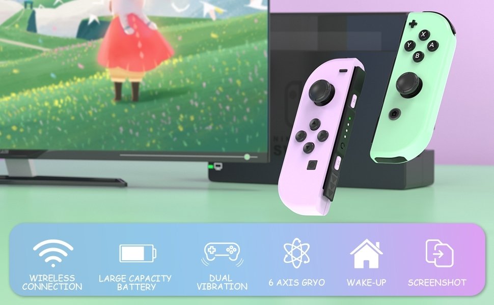 Handkontroll Kompatibel med Nintendo Switch / Switch OLED Handkontroll Kompatibel med Nintendo Switch / Switch OLED
