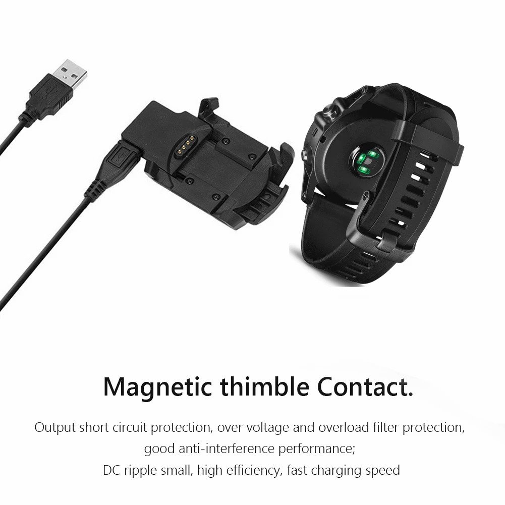 Laddare till Garmin Klocka Fenix 3 / Fenix 3 HR Laddare till Garmin Klocka Fenix 3 / Fenix 3 HR