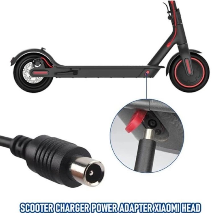 Laddare – 42V 2A för M365 och Ninebot – Snabb och trygg laddning M365/Pro/1S/Pro2/Essential/3 Laddare – 42V 2A för M365 och Ninebot – Snabb och trygg laddning M365/Pro/1S/Pro2/Essential/3