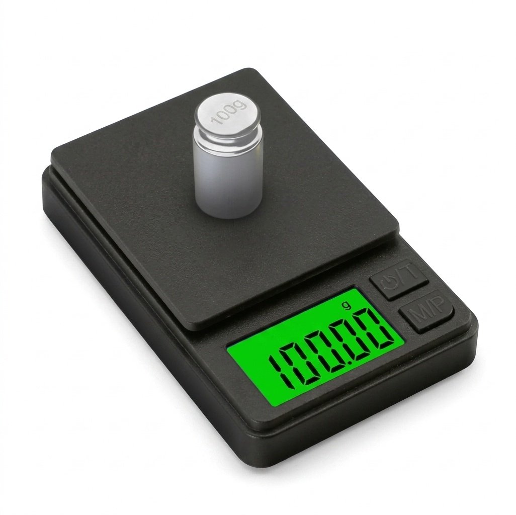 Digital köksvåg / smyckesvåg 500 g / 0,01 g